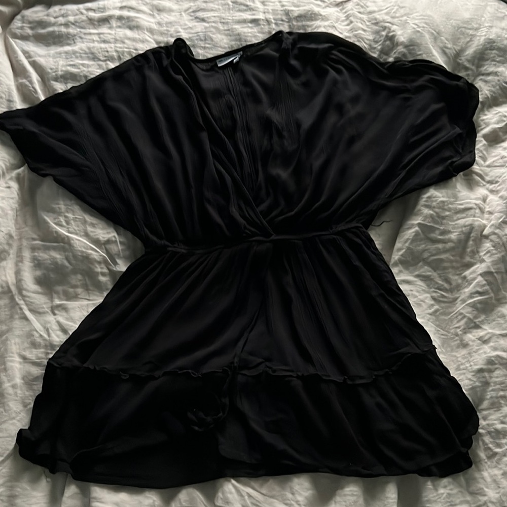 ASOS black swim coverup